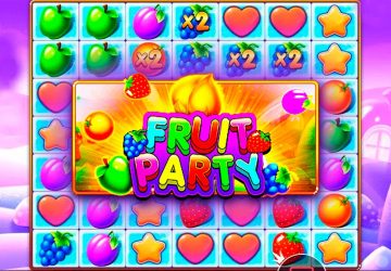 Автомат Fruit Party в Шафл казино